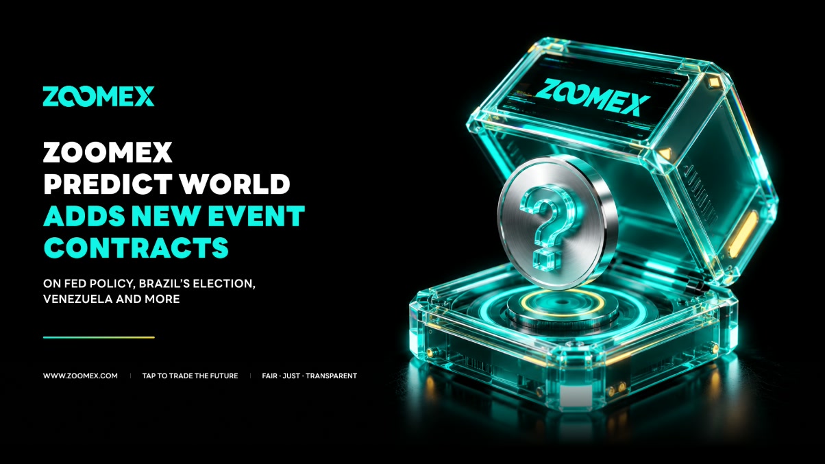 Zoomex Predict World uvodi nove ugovore za događaje vezane uz Fedovu politiku, izbore u Brazilu, Venezuelu i još mnogo toga.